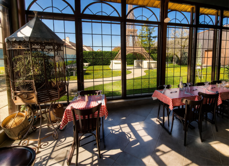 Le restaurant - Restaurant Chez Grand'Mère - restaurant LES ORMES-SUR-VOULZIE