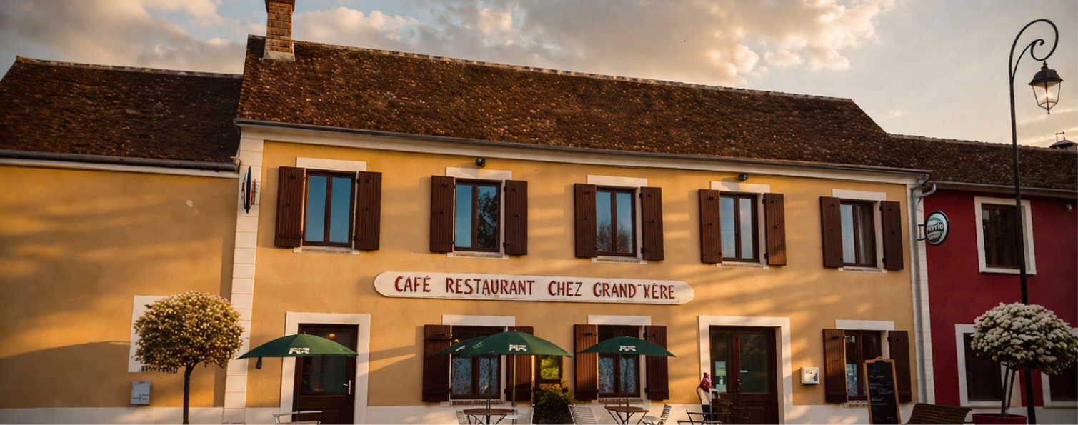 Restaurant Chez Grand Mère - restaurant LES ORMES-SUR-VOULZIE
